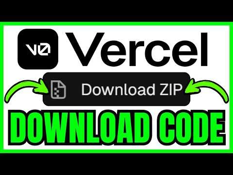 How To DOWNLOAD CODE From v0 By Vercel (QUICK & EASY) 2026
