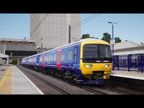 TSW2 Great Western Express - FGW Class 166 Reading to London Paddington