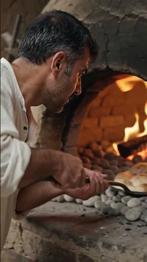 village food secret recipe of Iran how to make authentic traditional sangak bread Nomadic lifestyle