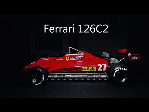 Ferrari 126C2 FUJIMI 1/20 scale F1 plastic model [Full Build]