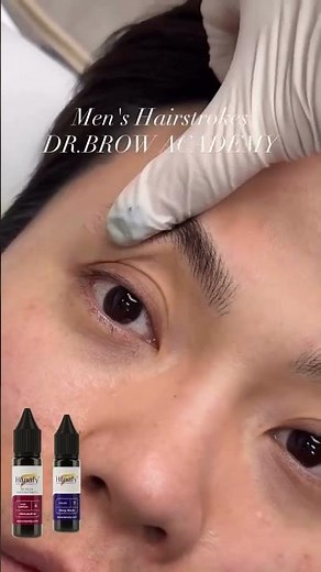 Permanent Eyebrow Makeup Transformation ⚡ | Microblading & PMU Brow Tutorial by Moon Juae