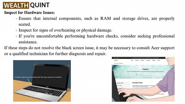 How To Fix ACER Laptop Not Turning On Black Screen