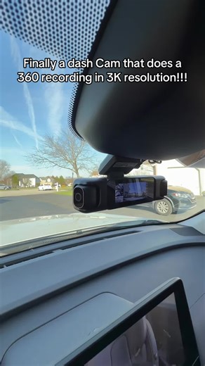 4-Way Recording Dash Cam with GPS & Voice Commands