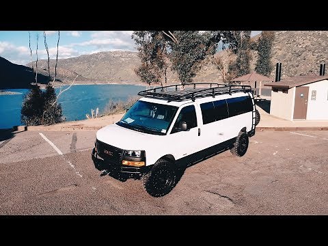 GMC Savana 2.8L Duramax 4x4 Conversion: Test Drive (0-60mph)