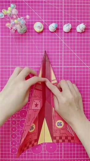 Avengers Paper Plane Origami Tutorial Origami Origami Plane Paper Plane Parent-Child Craft