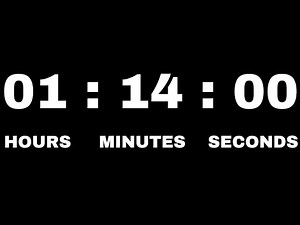 1 Hour and 14 Minute Timer | 74 Minute Timer | (HD) | @TIMER FOR SUCCESS | ‪@ExactTimer‬
