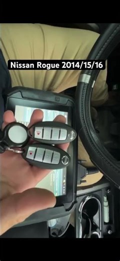How to program the Nissan Rogue 2014-15-16 smart key #nissanrogue #nissan #automobile #mechanic #fix