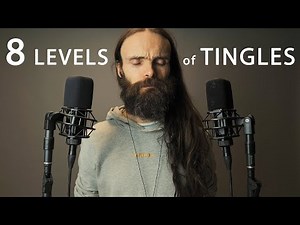 ASMR 8 levels of tingles - whispering from calm to intense