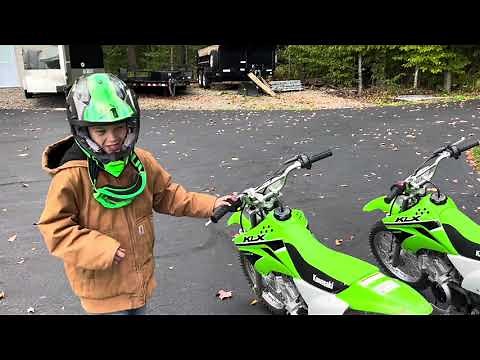 Kawasaki KLX 110R vs. KLX110RL - explained by a 10-year-old enthusiast.
