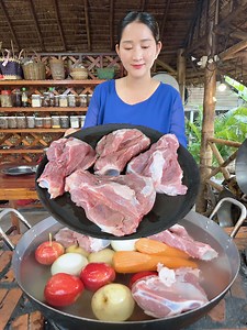 575K views · 10K reactions | Mommy Sros cook delicious fruit soup tasty | Cooking with Sros Team | Facebook