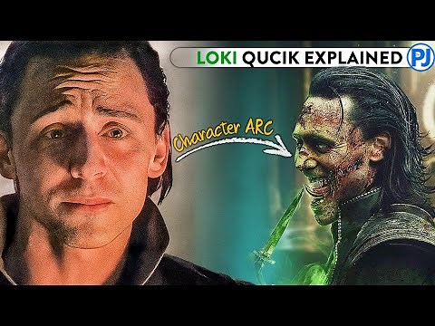 LOKI Character Arc Quick Explained (Loki’s Complete MCU Timeline) Watch This To Know - PJ Explained