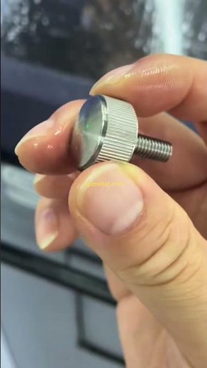 Precision Machined Thumb Screws with Round Knurled Grip #ThumbScrews
