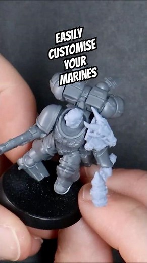 How to Create Veteran Space Marines with Custom Bits #warhammer40k