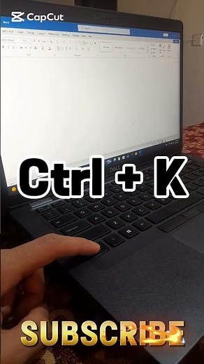 Add Links Faster in Word #techtips#Hyperlink #smartphone #computertips #tech #