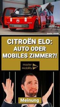 WILL THIS BE A TREND OR A FLOP?! Citroën ELO focuses on space concepts instead of range talk and ...