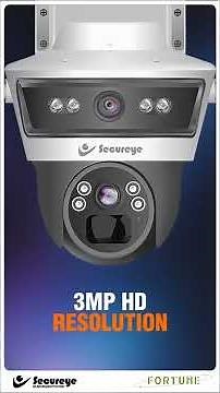 Defender Duo Solaris 4G Solar Camera | Dual Lens PTZ CCTV | 100% Wireless Security by Secureye 🔒☀️