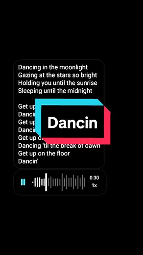 Dancing in the Moonlight - Song with Lyrics | English Music Video