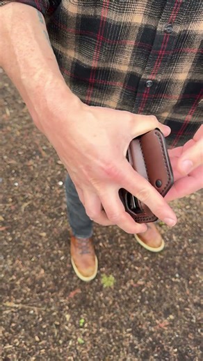 Multitool Sheaths NOW Available in Limited Solid Leather + Thread Choice #tools #custom #trades