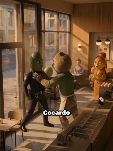 🔥 ¡COCARDO NO DEJA QUE EL POLICÍA AGUACATE REVISE SU HELADERÍA 😱🚔🥥 ¿QUÉ ESTÁ ESCONDIENDO? #Cocardo #PoliciaAguacate #Manguina #Parte8 #frutinovela