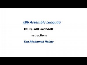 introduction to assembly language #20