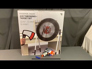 Nerf and Axe Throwing Target Set