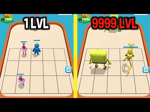 MAX LEVEL in Merge Master Rainbow Friends Gameplay