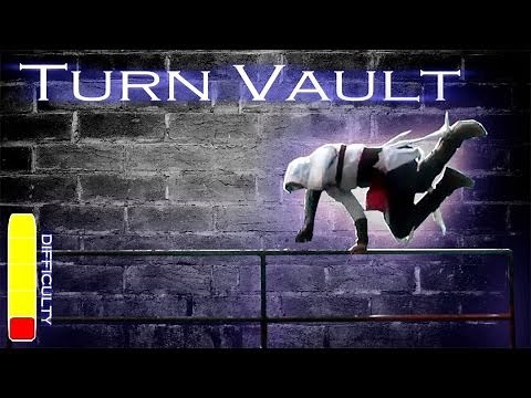 How to TURN VAULT - Assassins Creed Parkour Tutorial