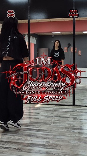 Team 1M Judas Dance Choreography Tutorial Full Speed #judas #1million #dance #tutorial #trend