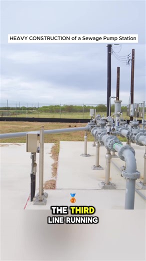 HEAVY CONSTRUCTION of a Sewage Pump Station #heavy #sewage #construction #station