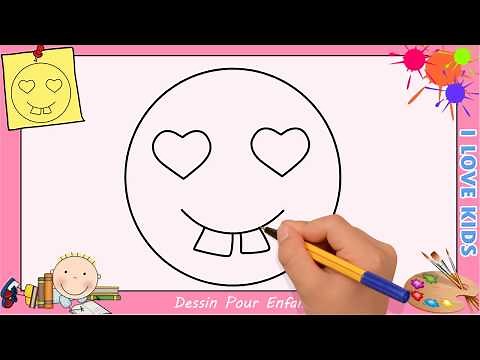 Comment dessiner un emoji KAWAII & FACILE pour ENFANTS - Dessin KAWAII 2