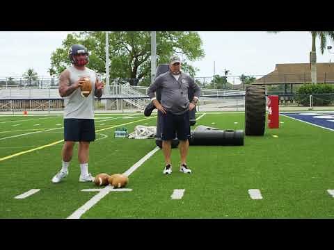 Quarterback Target Practice: The Fade Pass