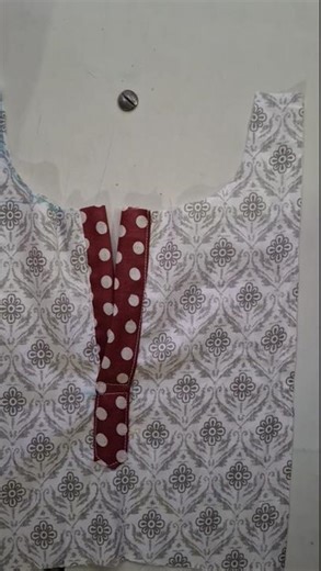 how make placket in easy way🎇