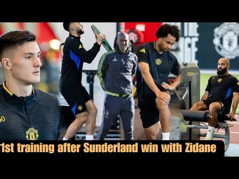 ZIDANE TAKES CONTROL! INTENSE FIRST TRAINING SESSION AFTER SUNDERLAND WIN SIGNAL'S NEW ERA AT UNITED