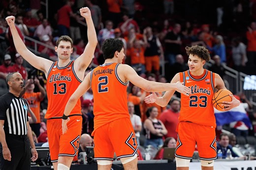 Find out the Illinois vs. Iowa basketball TV channel, game time