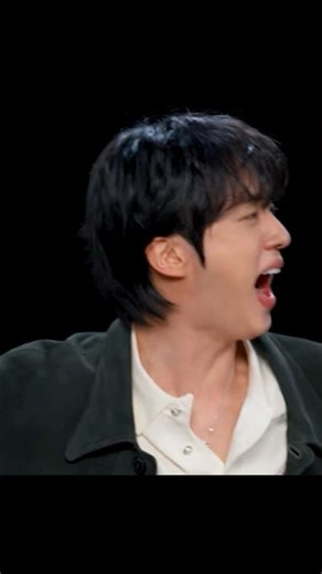 Jin’s reaction after eating spicy food 🥵🌶️#jin #bts #btsarmy #jinhyung