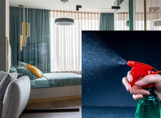 Lifehacks: See what happens when you spray your mattress with alcohol spray (Video)