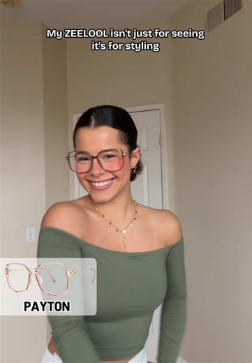 It’s THAT #ZEELOOL ! The confidence in @gabriella_saraivah’s styling shines bright.✨ Grab your frames for 80% off during our #springsale — #linkinbio!