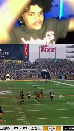 My 4th career TD for a game winner!! #jesusisking #gamewinner #nfl #madden #madden26 #steelers