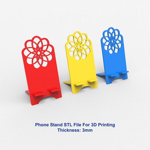 Phone Stand STL File, Phone Stand 3D Printer File, Phone Holder STL Files for 3D Printing - Etsy