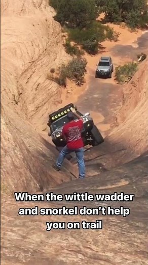 Hells Gate Fail 😳 #moab #gx470 #fail #toyota #hellsgate