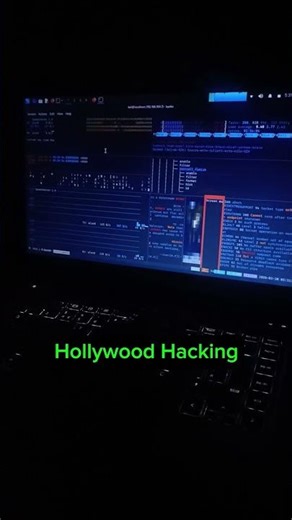Hollywood hacking in Kali Linux terminal #darklab