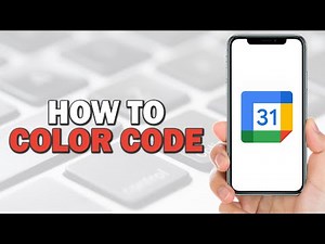 How To Color Code your Google Calendar (Easiest Way)​​​​​​​