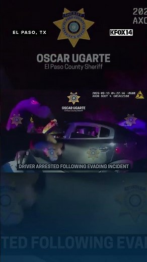 BODYCAM: 23-year-old arrested after alleged 100 mph chase ends in crash near Sparks