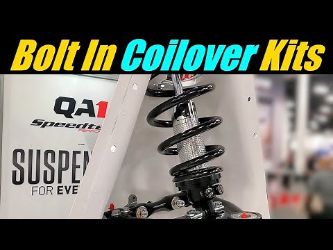 SNEAK PEEK: NEW Bolt In Coil Over Suspension Kits By QA1 At SEMA 2025 | Silverado Coil Over Kit
