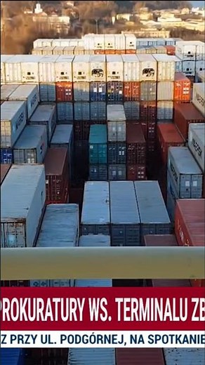 Notification to the prosecutor's office regarding the grain terminal in the Port of Gdynia