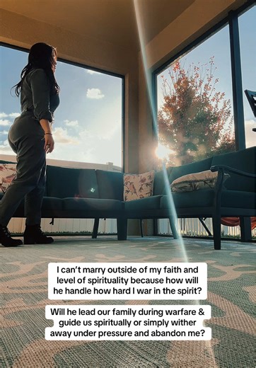 My Deborah and Esther spirit does NOT play around with #warfare. I know which throne room to go into. I know which spiritual weapons to take out. I don’t fear demons nor human enemies. This is the spirit of God within me for she knows who fights her battles and who always wins. My partner will have to also have his own directions to the throne room and spiritual weapons because I will NOT do this alone. A Christian couple reveals its unity and spiritual maturity under pressure and during tests t