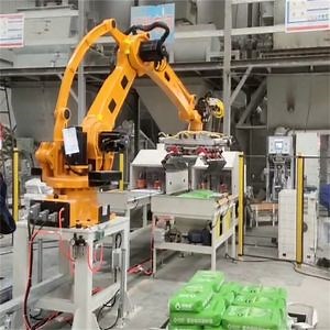 [Hot Item] The Large Load 180kg Palletizer Is Used in Feed Mills and Timber Mills