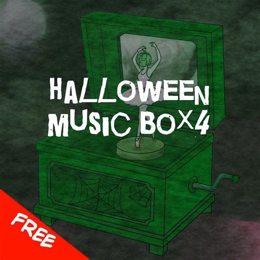 FREE Halloween, Music Box Loops Music Asset - halloween music box4 BGM by 劉 恵 (Megumi Ryu)
