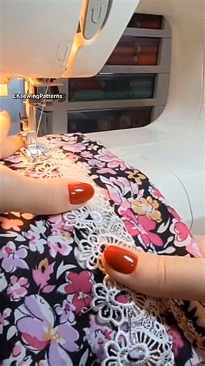 3 comments | Sewing Hack You NEED to Know! Want to add lace to sleeves or hems the easy way? Here's my go-to method for attaching lace - clean, fast, and pro-level results. Perfect for beginners or anyone sewing for clients! Save this for later and follow for more sewing hacks & professional patterns! #sewing #sewingtutorial #diy #diysewing #sewingtips #sewingtricks #sewinghacks #sewinglessons #sewingideas | EKsewingPatterns - PDF Sewing Patterns & Tutorials | Facebook