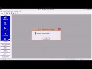 KX-TES824 QUICK SETUP - PART 2- برمجة سنترال باناسونيك عمليا من الكومبيوتر